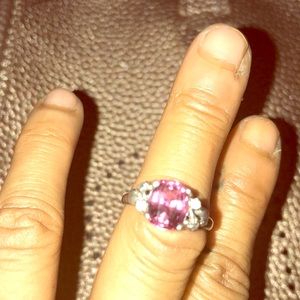 Pink semiprecious stone trade for Loubs/ jewelry